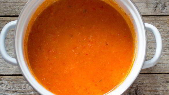 ШАГ 6. суп-пюре из запеченных овощей