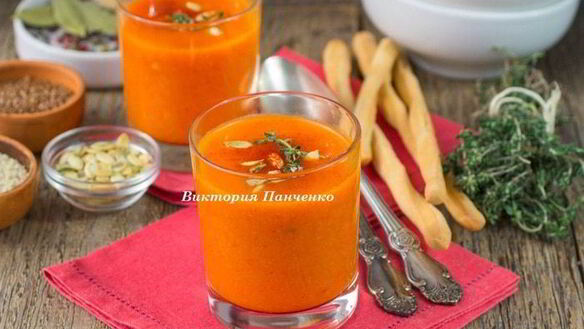 ШАГ 7. суп-пюре из запеченных овощей