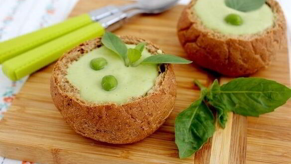 ШАГ 8. суп-пюре из зеленого горошка