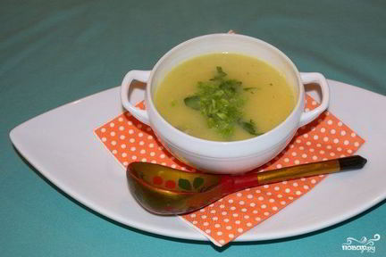 Суп-пюре картофельный с курицей