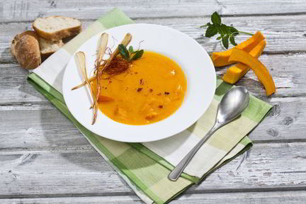 Суп-пюре с беконом