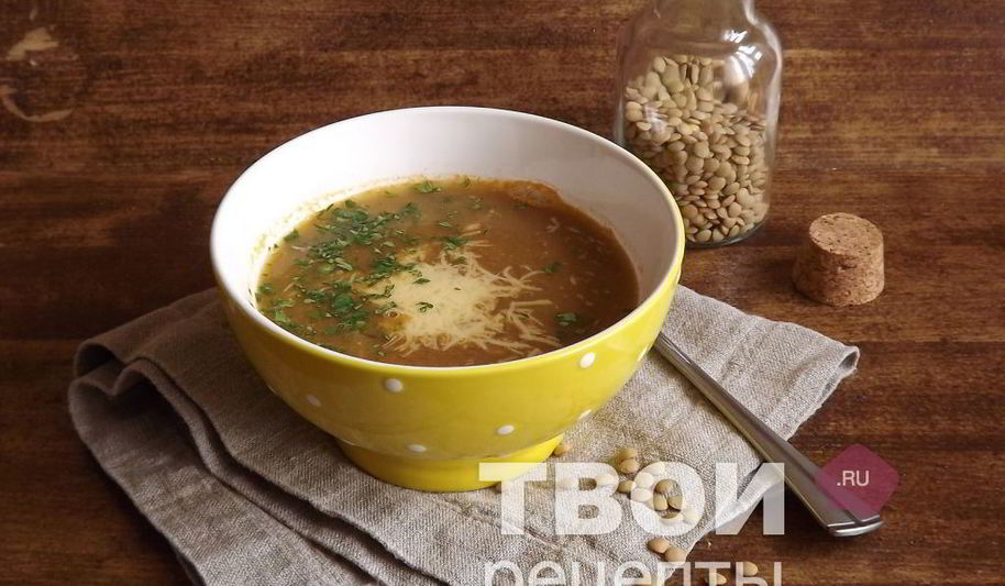 Рецепт суп-пюре с чечевицей и морковью