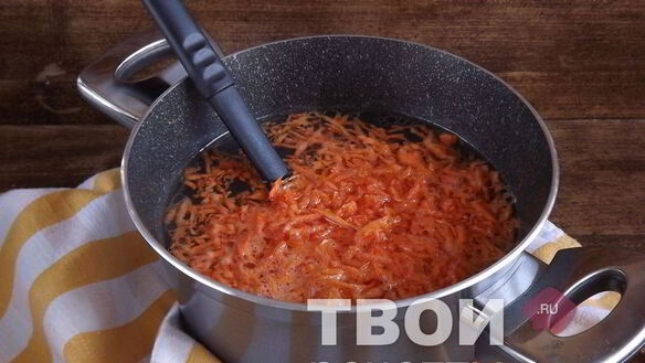 ШАГ 2. суп-пюре с чечевицей и морковью