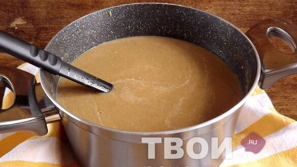 ШАГ 5. суп-пюре с чечевицей и морковью