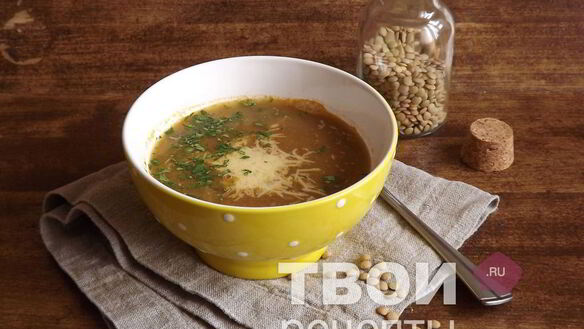 ШАГ 6. суп-пюре с чечевицей и морковью