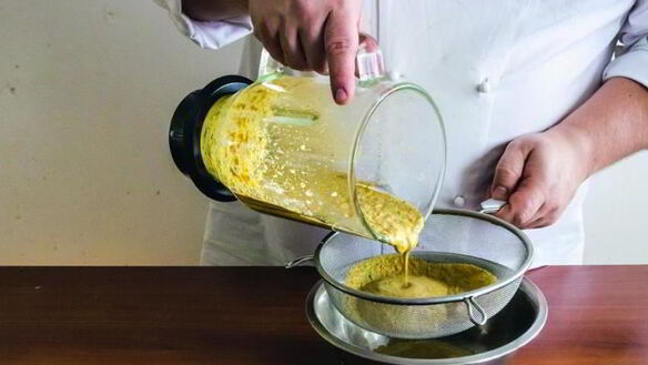 ШАГ 6. суп-пюре с мидиями