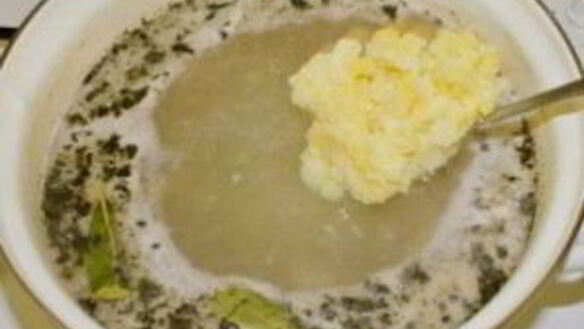 ШАГ 4. суп-пюре с плавленым сыром