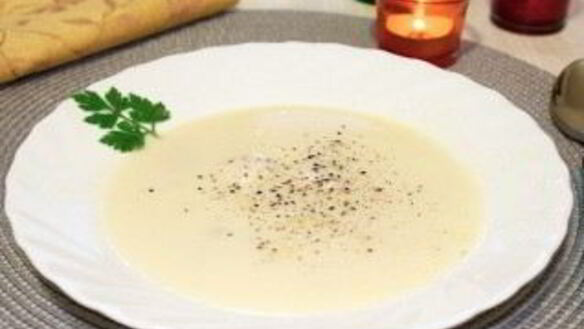 ШАГ 7. суп-пюре с плавленым сыром