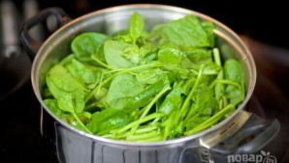 ШАГ 3. суп-пюре со шпинатом