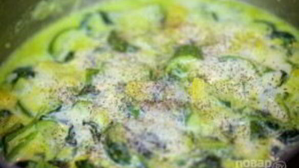 ШАГ 7. суп-пюре со шпинатом