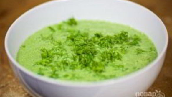 ШАГ 10. суп-пюре со шпинатом