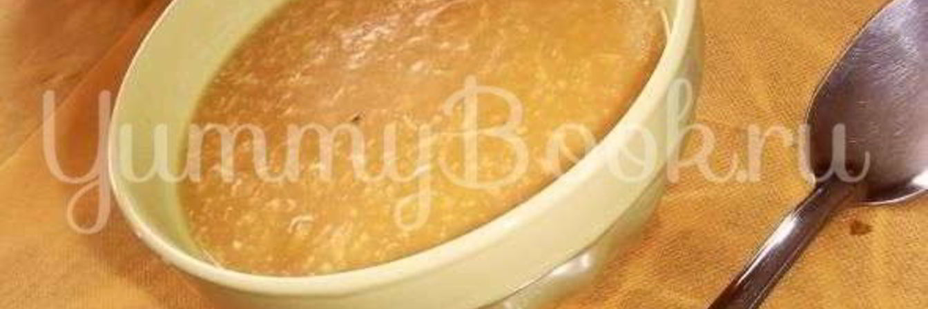 Суп-пюре тыквенно-сырный