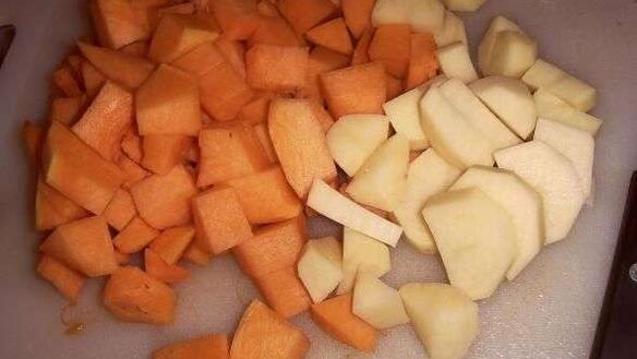 ШАГ 4. суп-пюре тыквенно-сырный