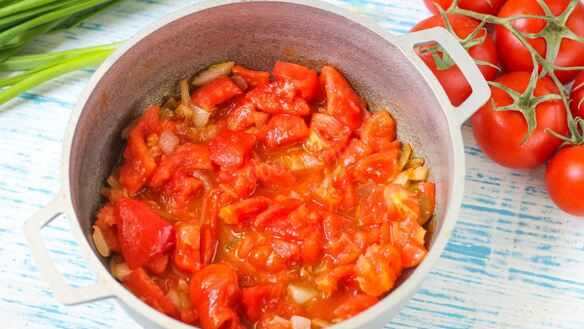 ШАГ 5. томатный суп пюре классический