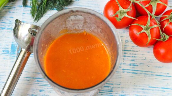ШАГ 7. томатный суп пюре классический