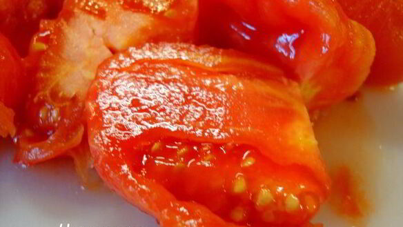 ШАГ 2. томатный суп-пюре с макарошками