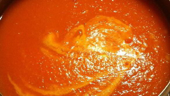 ШАГ 3. тыквенный суп-пюре с беконом