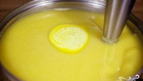 ШАГ 8. тыквенный суп-пюре с рисом