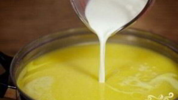 ШАГ 9. тыквенный суп-пюре с рисом