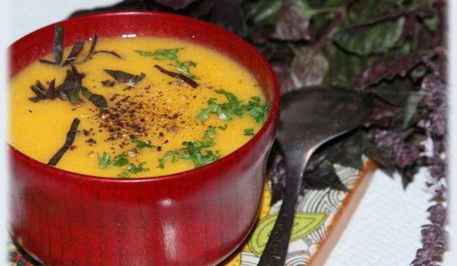 Рецепт яблочно-морковный суп-пюре