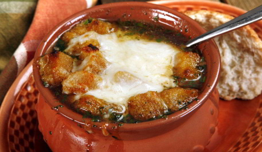 Рецепт суп с грибами и курицей в горшочках