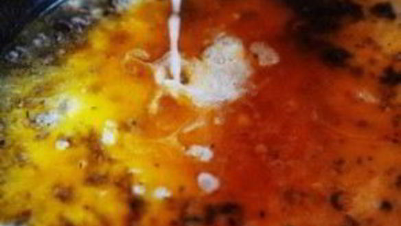 ШАГ 5. суп с кале, картофелем и итальянской колбасой