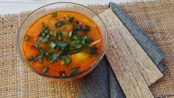 ШАГ 7. суп с килькой