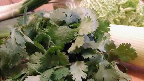 ШАГ 16. суп с креветками и овощами