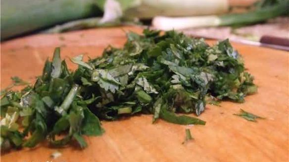 ШАГ 28. суп с креветками и овощами