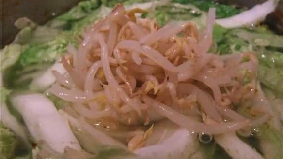 ШАГ 32. суп с креветками и овощами