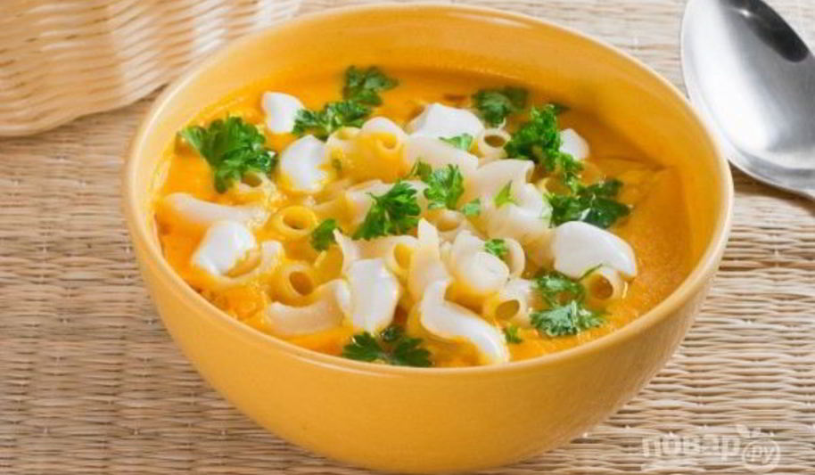Рецепт суп с макаронами