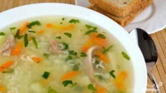 ШАГ 7. суп с рисом в мультиварке