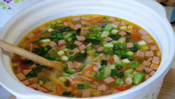 ШАГ 6. супчик пролетарский с колбаской