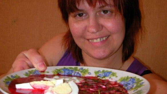 ШАГ 12. холодный свекольник