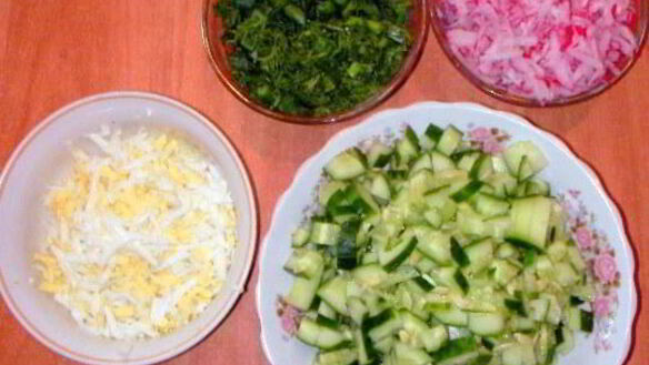 ШАГ 4. холодный свекольник