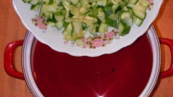 ШАГ 7. холодный свекольник