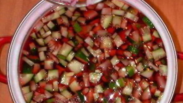 ШАГ 8. холодный свекольник