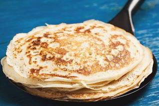 Ажурные блины на кефире