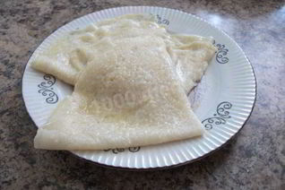 Белые блины