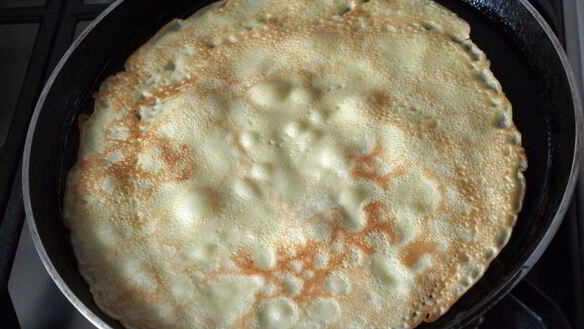 ШАГ 5. блинчики фаршированные бананом