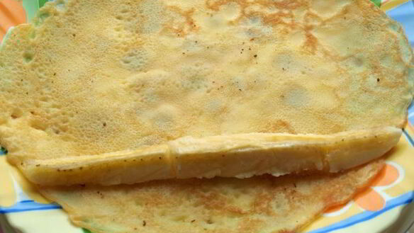 ШАГ 6. блинчики фаршированные бананом