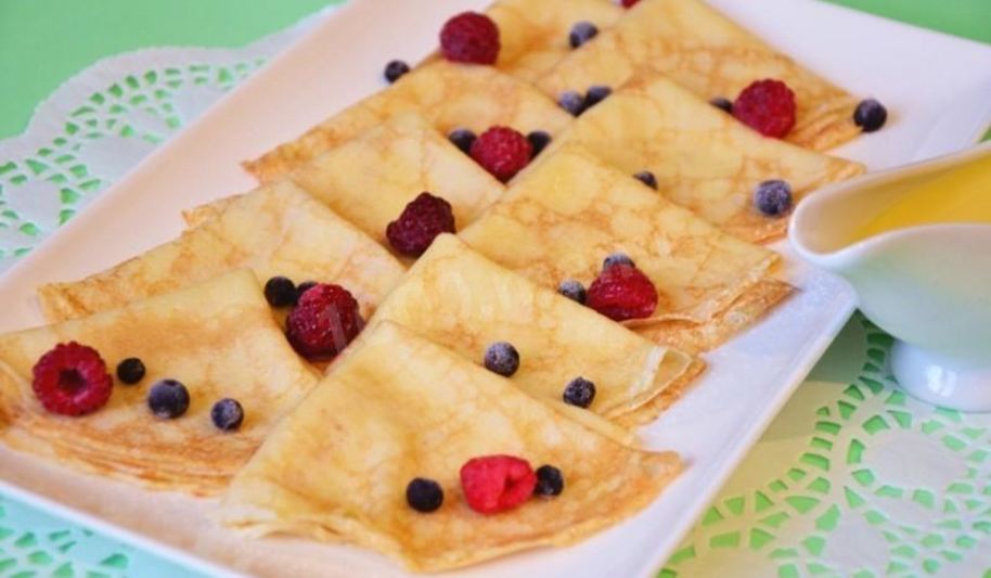 Рецепт блинчики и апельсиновый соус для блинов