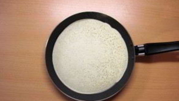 ШАГ 3. блинчики на сыворотке тонкие