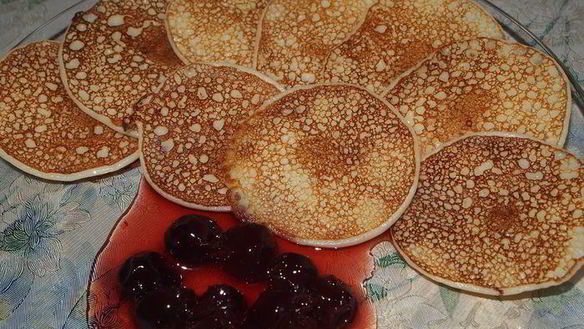 ШАГ 4. блинчики на сыворотке