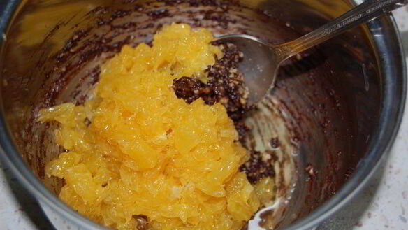 ШАГ 5. блинчики с апельсиново-ореховой начинкой