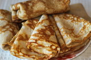 Блинчики с кефиром