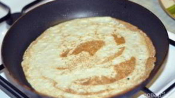 ШАГ 2. блинчики с кефиром