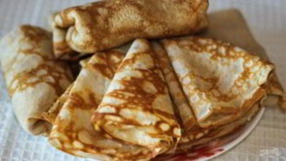 ШАГ 3. блинчики с кефиром