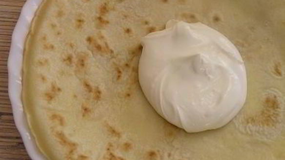 ШАГ 2. блинчики с маскарпоне, малиной и белым шоколадом