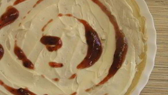 ШАГ 3. блинчики с маскарпоне, малиной и белым шоколадом